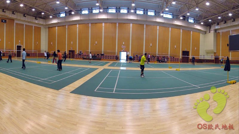 華佳體育館運動木地板鋪設(shè)