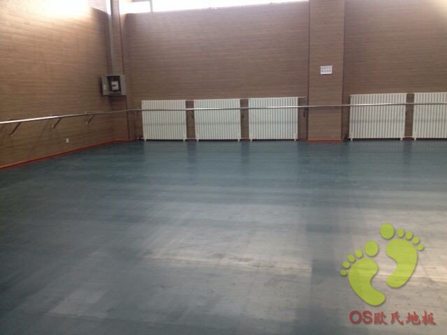 甘南大劇院舞臺地膠鋪設(shè)